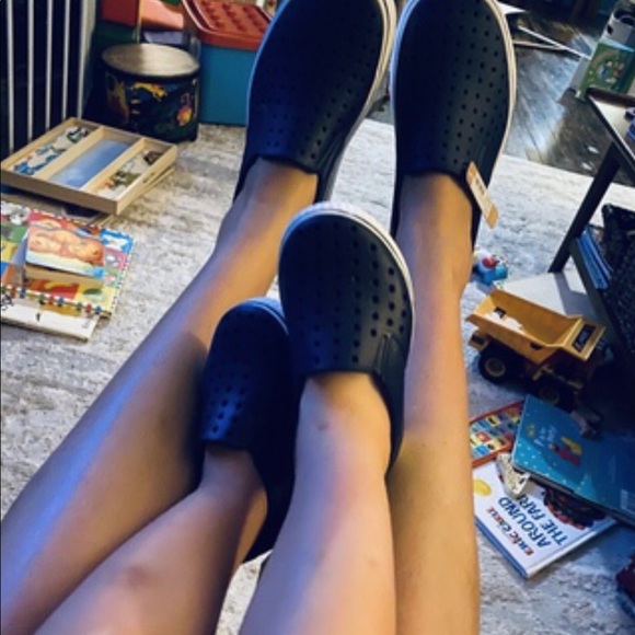 KIDS 😄 Native brand slip on shoes (blue) - Picture 15 of 15
